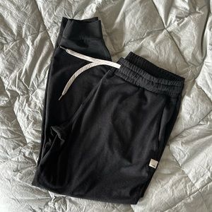 Vuori Performance Jogger Black Heather Large Long